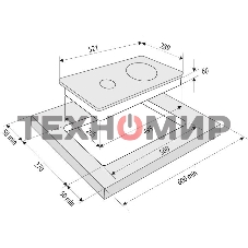 Электрическая варочная панель Krona CORTO 30 BL