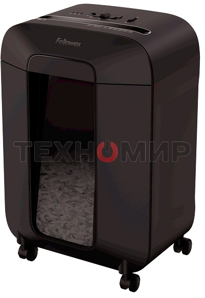 Шредер Fellowes PowerShred LX85 (секр.P-4)/перекрестный/12лист./19лтр./скрепки/скобы/пл.карты