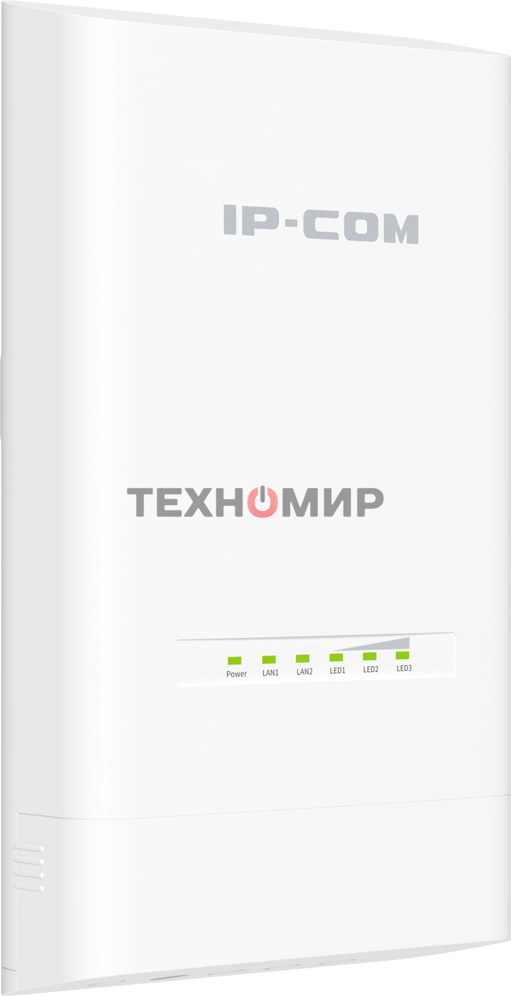 Наружная точка доступа IP-COM CPE12, 5 ГГц, до 867 Мбит/с, IP65, 1х12dbi, PoE, 2х1 Гбит/с, молниезащита 6000В