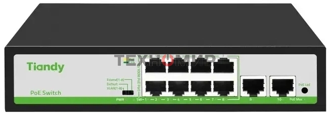 Коммутатор Tiandy TC-P3S010 H/0820/AT/90