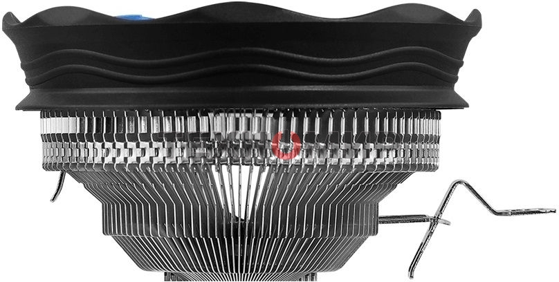 Кулер для процессора AeroCool/Formula Verkho Plus серебристый/черный, 120 мм, алюминий, 2000 об/мин, 26.5 дБ, 4 pin, 110 Вт, 68 мм