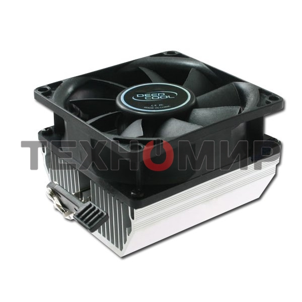 Кулер для процессора DEEPCOOL CK-AM209 V2 черный, 80 мм, алюминий, 1600 об/мин, 22 дБ, 3 pin, 65 Вт, 56 мм