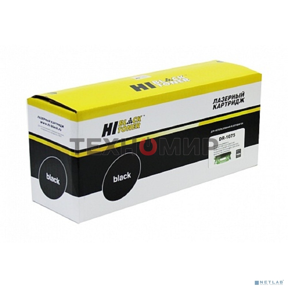 Драм-юнит Hi-Black DR-1075 для Brother HL-1010R/1112R/DCP-1510R/1512R/MFC-1810R/1815R (Hi-Black) DR-1075, 10К