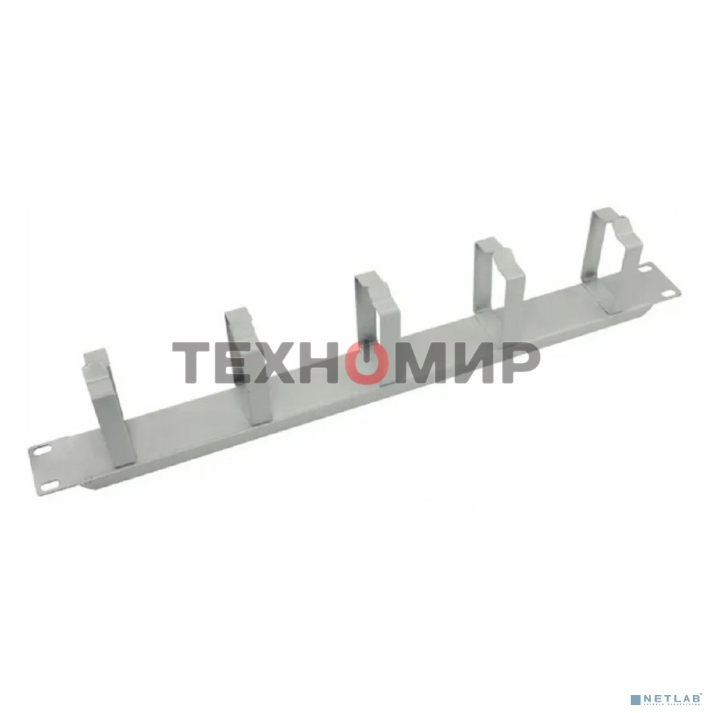 Органайзер гориз, 19, 1U, серый