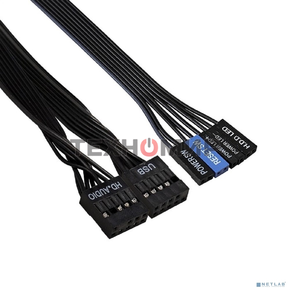 Компьютерный корпус Miditower ExeGate AA-440 (ATX, без БП, 2*USB, аудио)