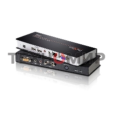 Переключатель ATEN CE770-(AT-G) Удлинитель, SVGA+KBD&MOUSE USB+AUDIO+RS232, 300 метр., 1xUTP Cat5e, SPHD15+HD-DB15+2xUSB A-тип+ 2xMINI JACK+DB9, Female, с KVM-шнуром USB 1.8м., Б.П. 220> 5.3V
