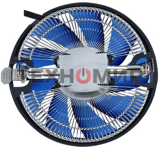 Кулер для процессора AeroCool/Formula Verkho Plus серебристый/черный, 120 мм, алюминий, 2000 об/мин, 26.5 дБ, 4 pin, 110 Вт, 68 мм