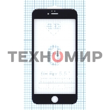 Защитное стекло 4D для Apple iPhone 6/6S Plus черный