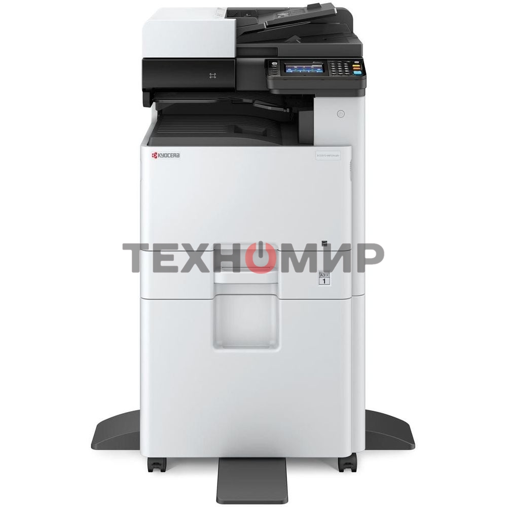 МФУ лазерное Kyocera Ecosys M8124cidn (1102P43AX0) АЗИЯ, (А3, 24/12 ppm A4/A3 1,5 Gb, USB, Network, дуплекс, автоподатчик, пуск. комплект, старт. карт.TK-8110)