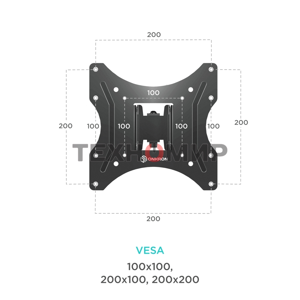 Кронштейн ONKRON M2S для телевизора 17