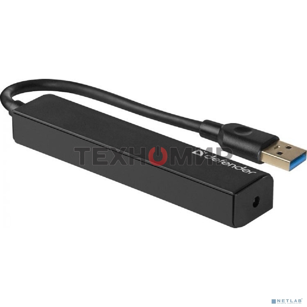 Концентратор USB Defender Quadro Express USB3.0, 4 порта