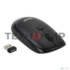 Мышь беспроводная Acer OMR137 черный, 1600 dpi, радиоканал, USB, кнопки - 4