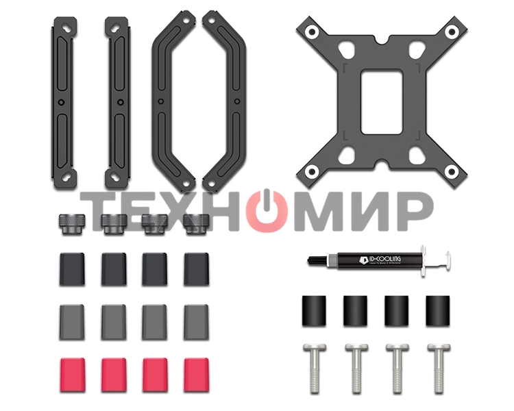 Кулер Cooler ID-Cooling FROZN A400 ARGb черный 92мм алюминий+медь 2200rpm 25.8db 4-pin 180W 123мм