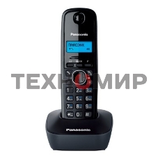 Телефон беспроводной (DECT) Panasonic KX-TG1611RUH (серый) АОН, Caller ID,12 мелодий звонка,подсветка дисплея,поиск трубки