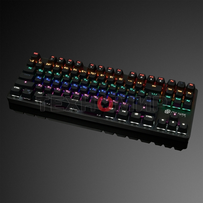 Клавиатура Oklick 969G Shotgun проводная, USB Type-A, чёрный