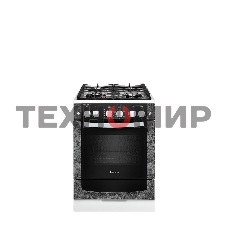 Плита газовая Gefest ПГ 6500-02 0113 черный, конфорок 4 шт, духовка 52 л, 60 см x 85 см x 60 см