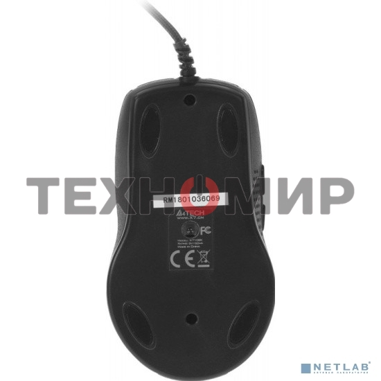 Мышь проводная A4Tech X-710BK черный, 2000 dpi, USB, кнопки - 7