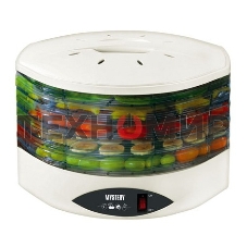 Сушилка для овощей и фруктов Mystery MDH-322 белый 250W