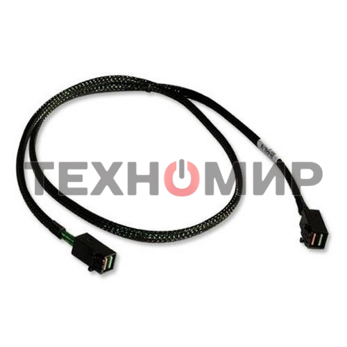 Кабель ACD-SFF8643-06M,INT, SFF8643-SFF8643 (HDmSAS -to- HDmSAS internal cable, w/SideBand), 60cm (аналог LSI00403, 2282200-R) (6705047-60)