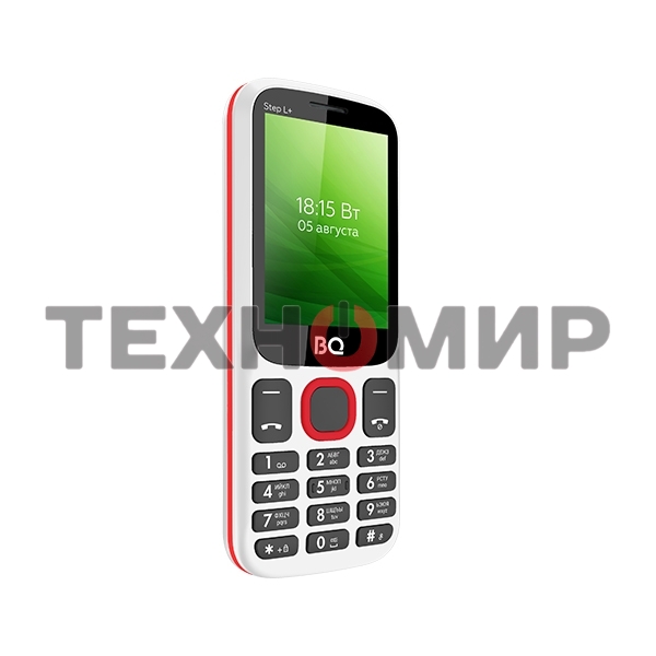 Мобильный телефон BQ 2440 Step L+ белый/красный