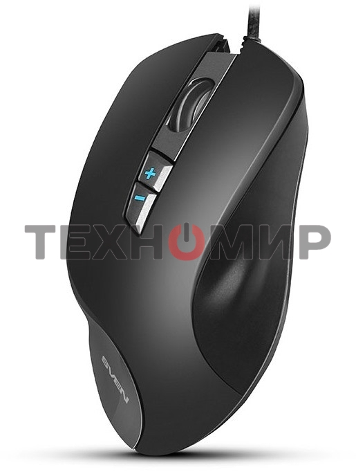 Мышь проводная SVEN RX-G970 черный, 4000 dpi, USB, кнопки - 7