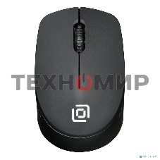 Мышь беспроводная Oklick 486MW черный, 1000 dpi, радиоканал, USB, кнопки - 3