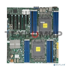 Материнская плата серверная Supermicro X12DPI-N6-B, сокет LGA4189, Intel C621A, DDR4 ECC, 18xDDR4, 4xPCIe 4.0 x16, 2xPCIe x8, M.2, SATA-III, 2xGigabit Ethernet, 4xUSB 3.2, VGA, COM, E-ATX