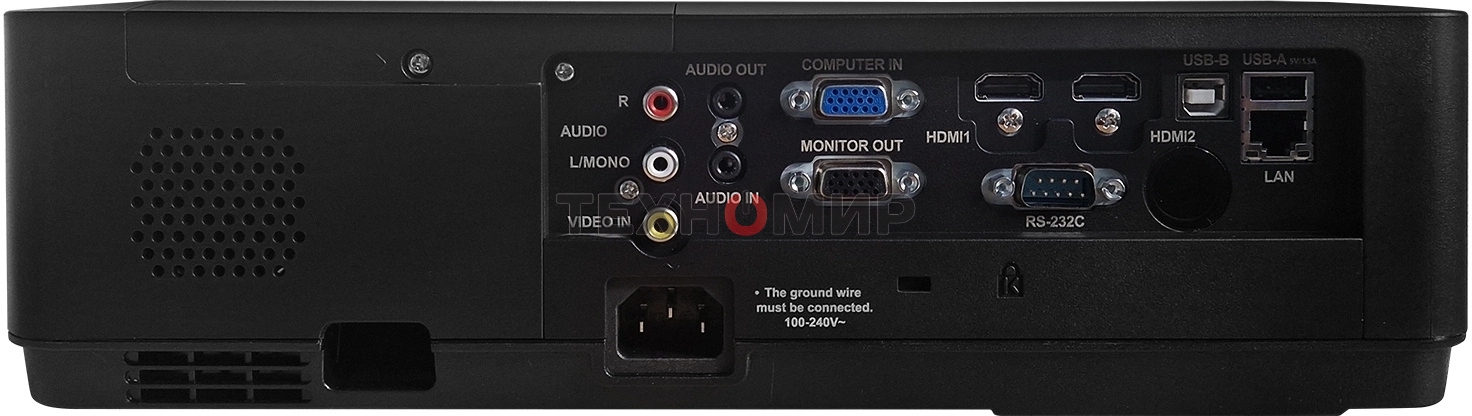 Проектор Cactus CS-S2.B 3LCD 40000Lm LS 4000Lm ANSI (1024x768) 15000:1 ресурс лампы:10000часов 1xUSB typeA 2xHDMI 4.7кг