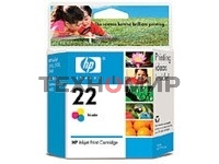 Картридж струйный HP 22 C9352AE многоцветный для HP DJ 3920/3940/PSC 1410 (165стр.)