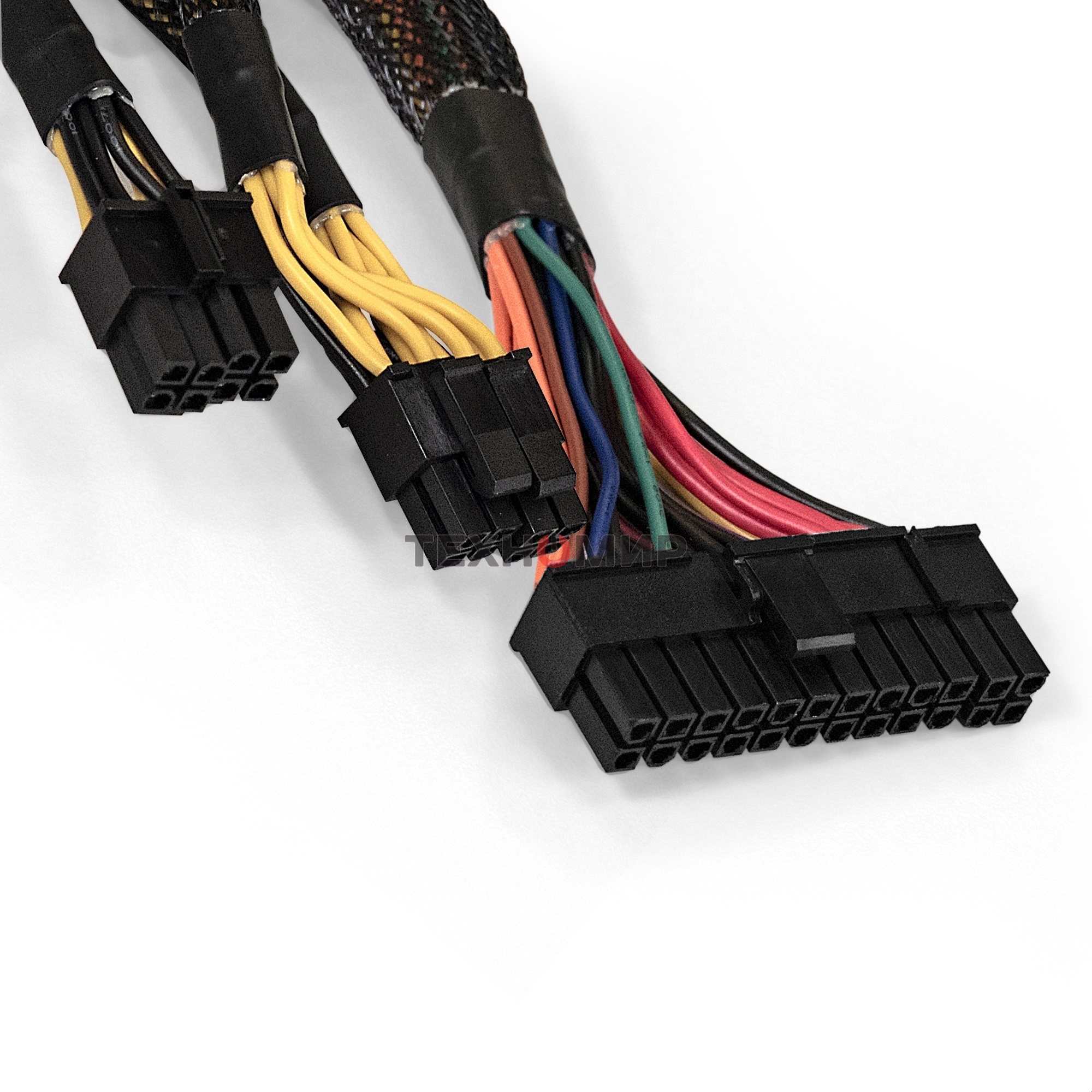 Блок питания ExeGate Gaming Standard 1200PGS RTL (EX285977RUS), 1200Вт, 140мм, модульный, черный