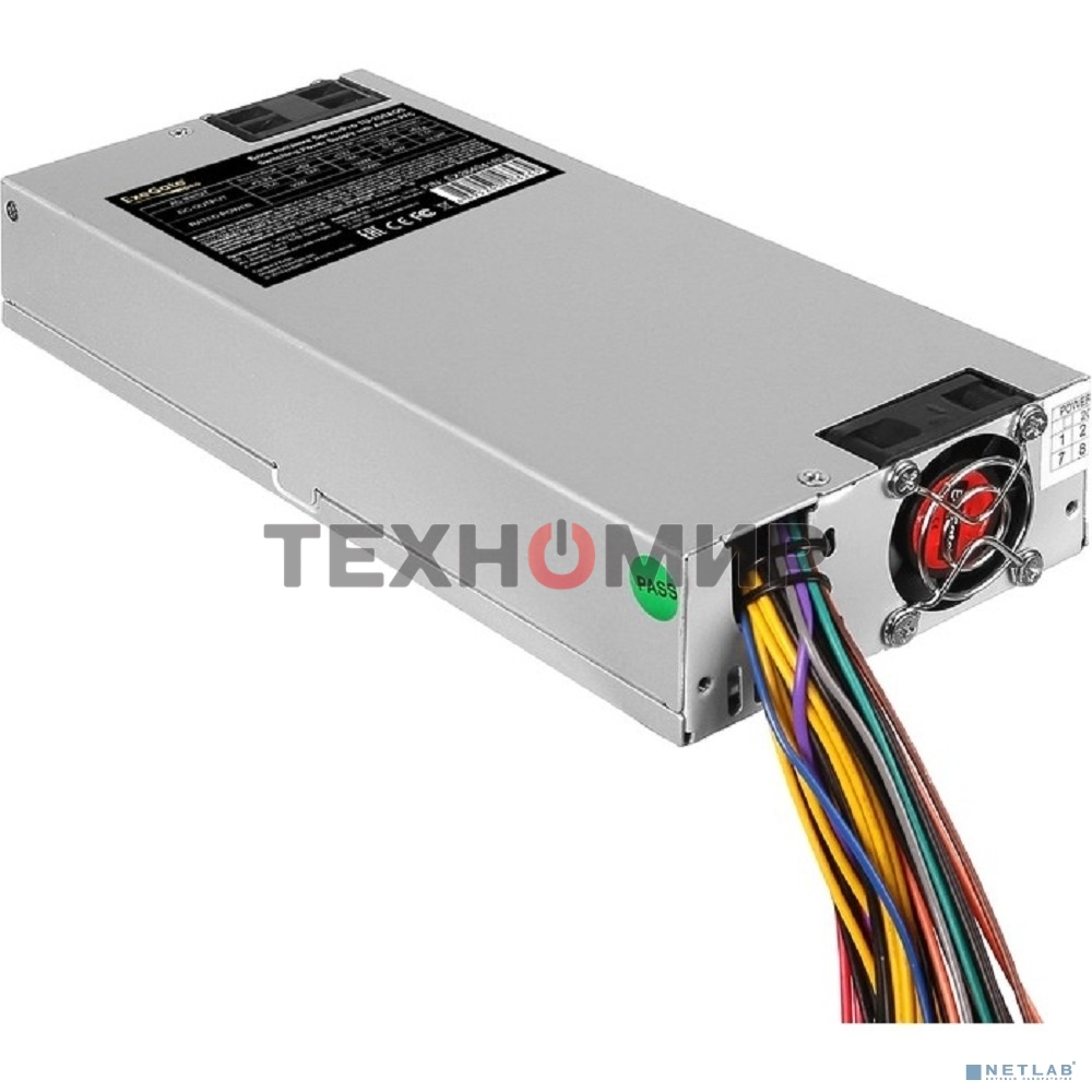 Блок питания серверный 900W ExeGate EX292183RUS ServerPRO-1U-900ADS (1U, APFC, КПД 85% (80 PLUS Bronze), 2x4cm fans, 24pin, 2x(4+4)pin, 4xSATA, 3xIDE)