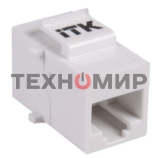 Проходной адаптер cat.5e UTP, RJ45-RJ45, тип Keystone Jack CS7-1C5EU ITK