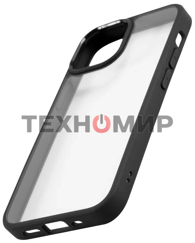 Чехол для Apple iPhone 13 mini Usams US-BH768 прозрачный/черный (УТ000028113)