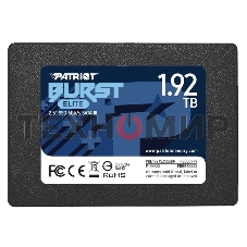 Накопитель SSD Patriot Burst Elite, 1.92Tb, SATA, 2.5