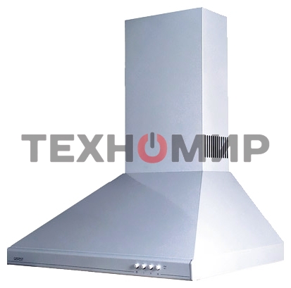 Вытяжка каминная Gefest ВО 10 К45 белый, 60 см, 300 куб. м/ч, 75 дБ