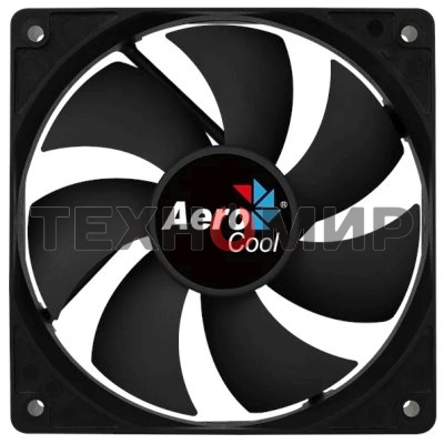 Вентилятор для корпуса Aerocool/Formula Force 12 PWM черный, 120 мм, 1500 об/мин, 27.5 дБ, 4 pin