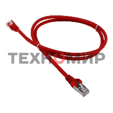 Патч-корд LANMASTER LSZH FTP cat.5e, 3.0 м, красный