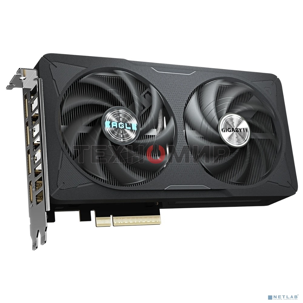 Видеокарта Gigabyte GV-N5060EAGLE OC-8GD 1.0, NVIDIA GeForce RTX 5060, 8 ГБ GDDR7, 128 бит, PCI-e 5.0, 1xHDMI, 3xDP