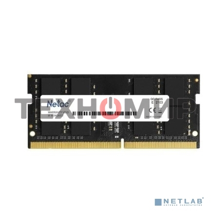 Оперативная память NETAC Basic, DDR5, 16GB (1x16GB), 4800MHz, CL40, SO-DIMM