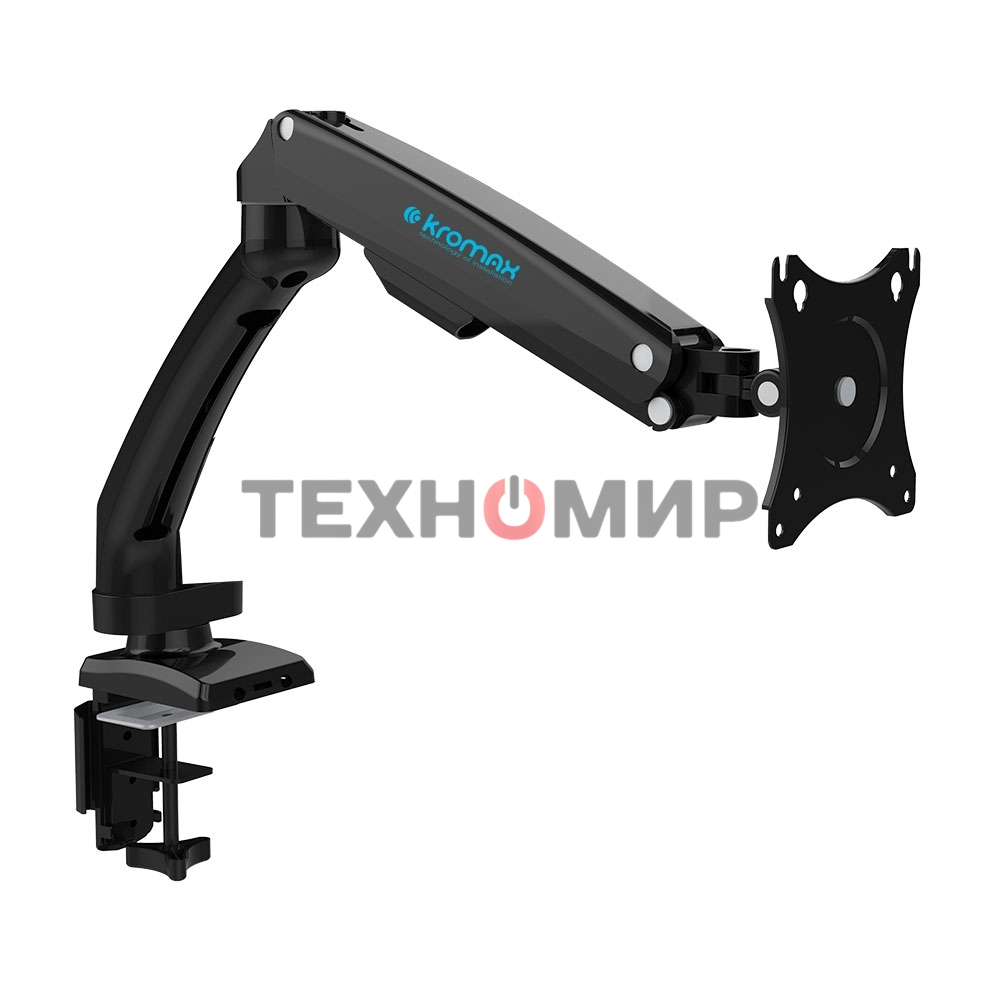Кронштейн для мониторов Kromax OFFICE-8 черный, для LCD/LED мониторов 15