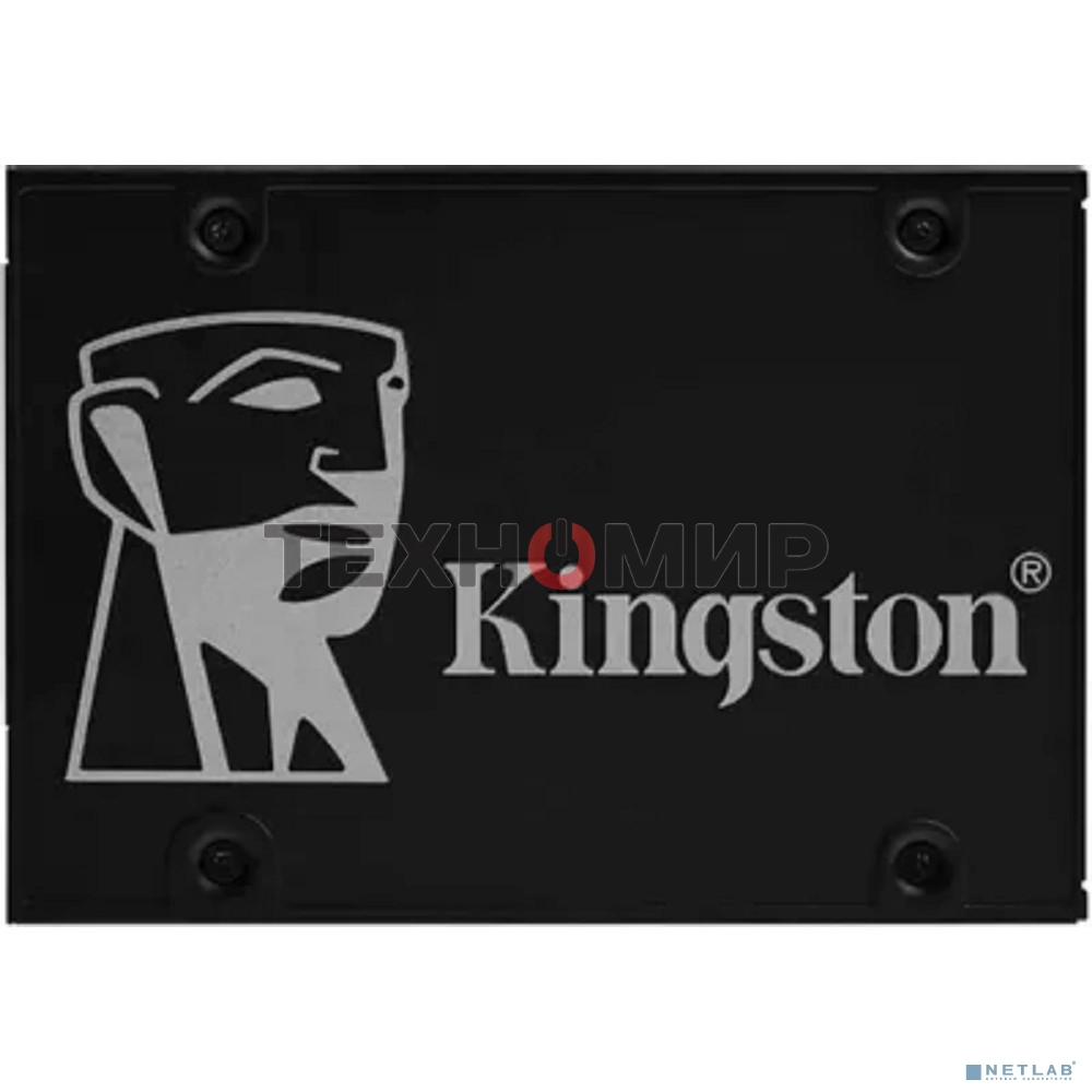 Накопитель SSD Kingston KC600, 2Tb, SATA III, 2.5