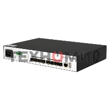 Коммутатор управляемый уровня SNR 2+, 8 x 1/10GE SFP+. Питание: 220V AC + встроенный UPS 12V