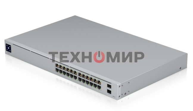 Коммутатор UBIQUITI Unifi Switch Pro 24 24PORT 1000M 2SFP+ USW-PRO-24