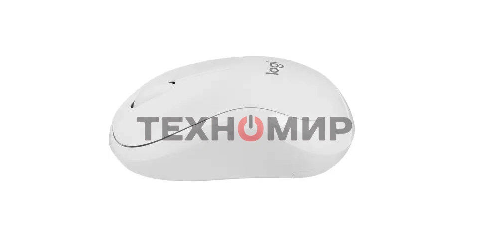 Мышь беспроводная Logitech M240 SILENT белый, 4000 dpi, Bluetooth, кнопки - 3