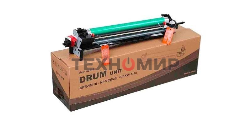 Барабан Canon C-EXV11/C-EXV12/GPR-15/GPR-16 9630A003BA/9630A004BA DrumUnit Canon iR2270/2870/3025, черный, 75 000 стр. Orig.