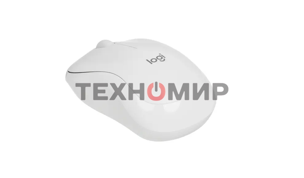 Мышь беспроводная Logitech M240 SILENT белый, 4000 dpi, Bluetooth, кнопки - 3