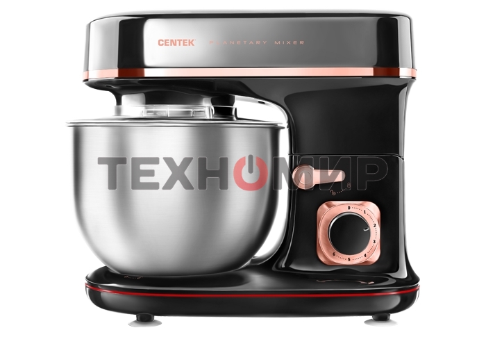 Миксер Centek CT-1139 черный/хром