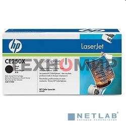 Картридж лазерный HP CE250X черный для CLJ CM3530/CP3525 10500 стр.