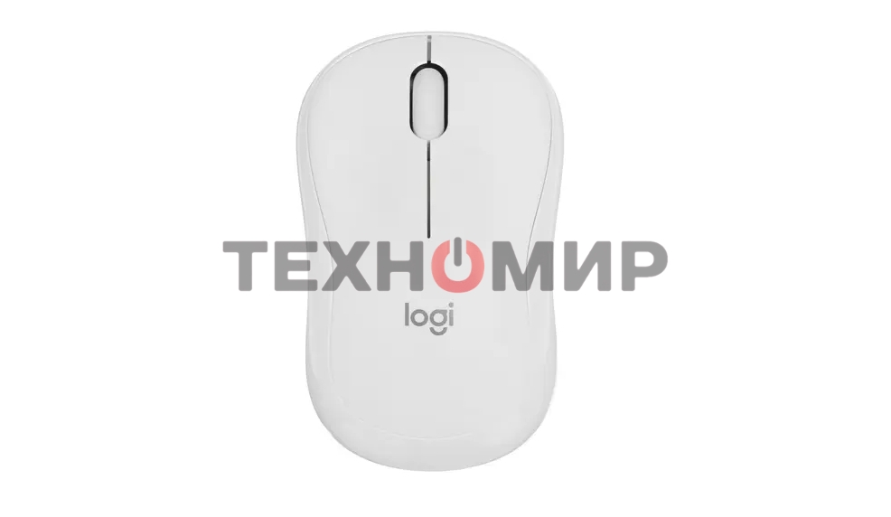 Мышь беспроводная Logitech M240 SILENT белый, 4000 dpi, Bluetooth, кнопки - 3