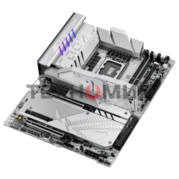 Материнская плата ASUS ROG MAXIMUS Z890 APEX, LGA 1851, Intel Z890, 2xDDR5, 4xSATA, 4xM.2, 1xPCIe 5.0 x16, 1xPCIe 5.0 x8, 2xUSB-C Thunderbolt 4, 1xUSB-C 20Gbps, 4xUSB-A 10Gbps, 4xUSB-A 5Gbps, 1x 5Gb LAN, 2x3.5 мм, 7.1, ATX